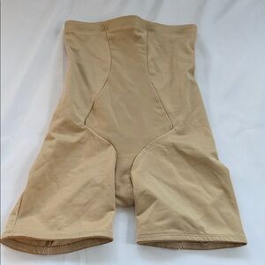 Miraclesuit Beige High-Waist Shapewear Shorts